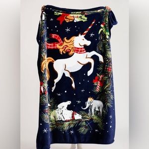 Vera Bradley unicorn blanket
